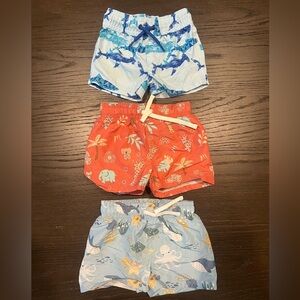 Kids' Patterned Swim Shorts Set